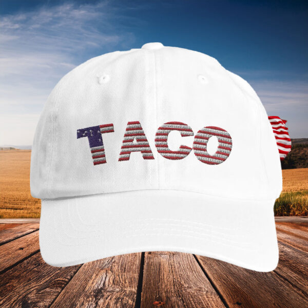 Anti-Trump Tariffs Hat - Trump Always Chickens Out Dad Cap
