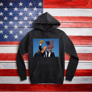 Funny Trump Fight fight fight Taco Hoodie Shirt