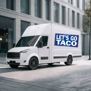 Let's Go TACO - Trump Always Chickens Out Stickers