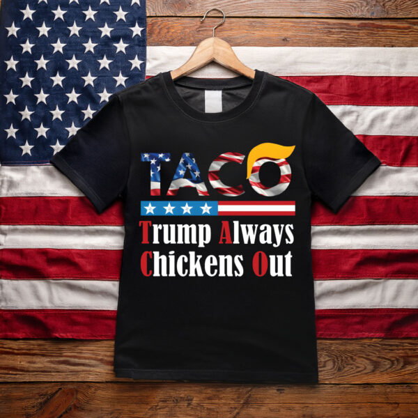 Official Trump Always Chickens Out T-Shirt