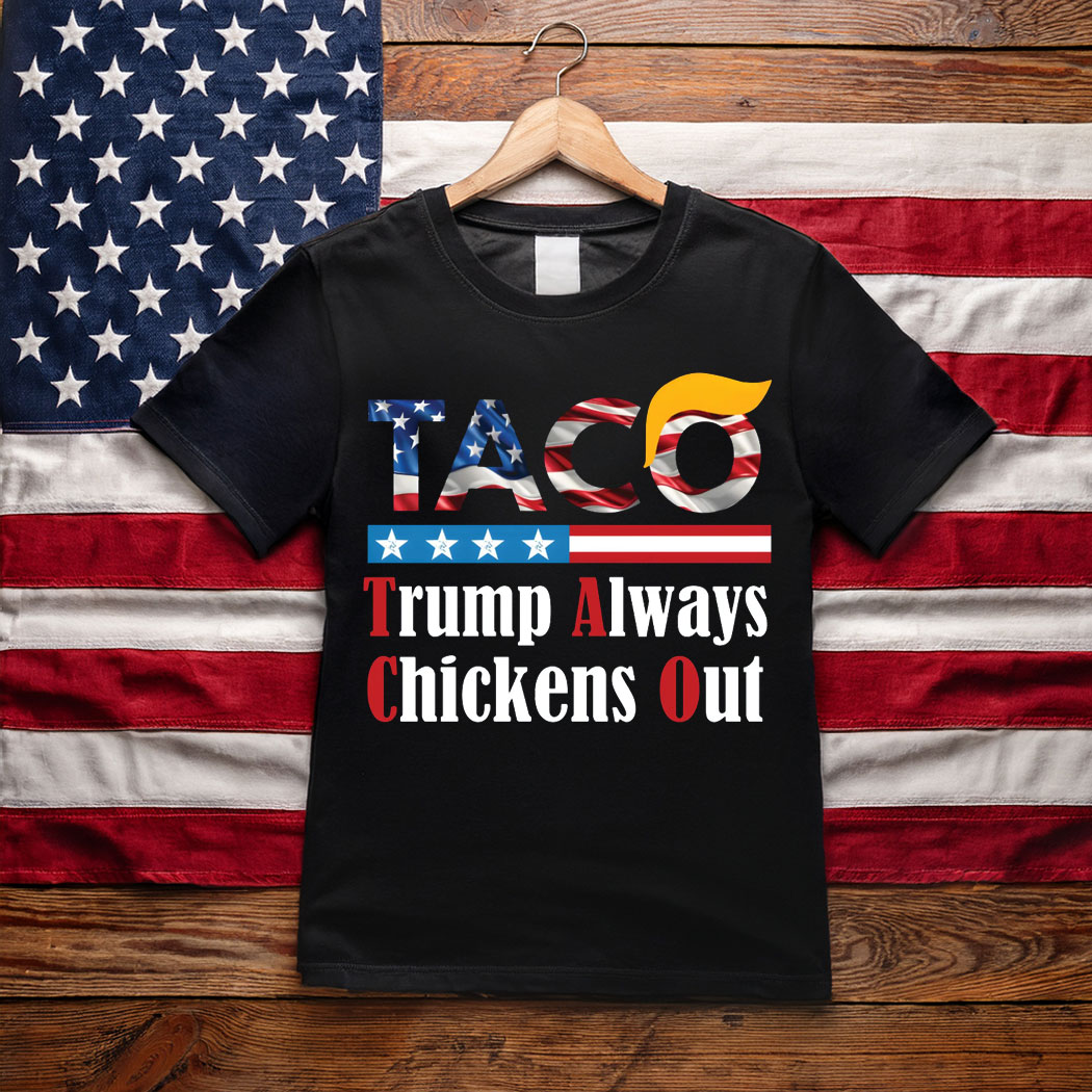 Official Trump Always Chickens Out T-Shirt