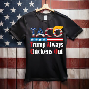 Official Trump Always Chickens Out T-Shirt