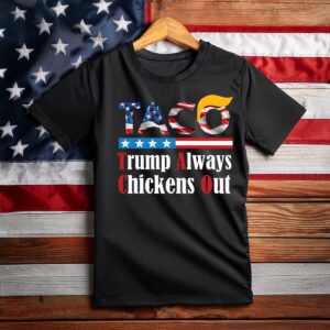 Official Trump Always Chickens Out T-Shirt