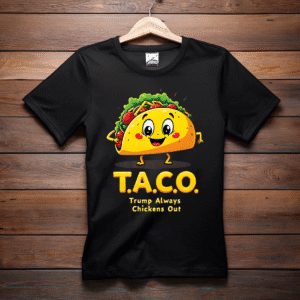 T.A.C.O – Trump Always Chickens Out Meme T-Shirt