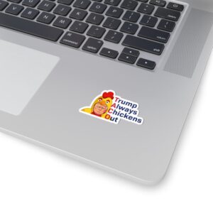 TACO Trump Always Chickens Out Magnet or Vinyl Decal