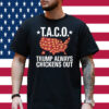 T.A.C.O. Trump Always Chickens Out Shirt