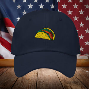 Taco Trump Always Chickens Out Hat Taco Embroidered Hat