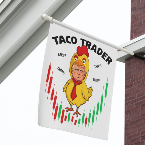 Trump Always Chicken Out Flag, Let's Go Taco Flag