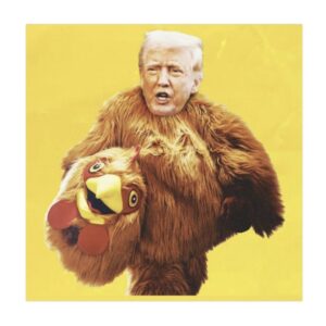 Trump Always Chickens Out Car Magnet – Stickers