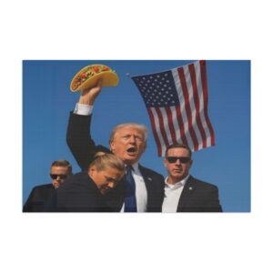 Trump Fight fight fight Taco Flag