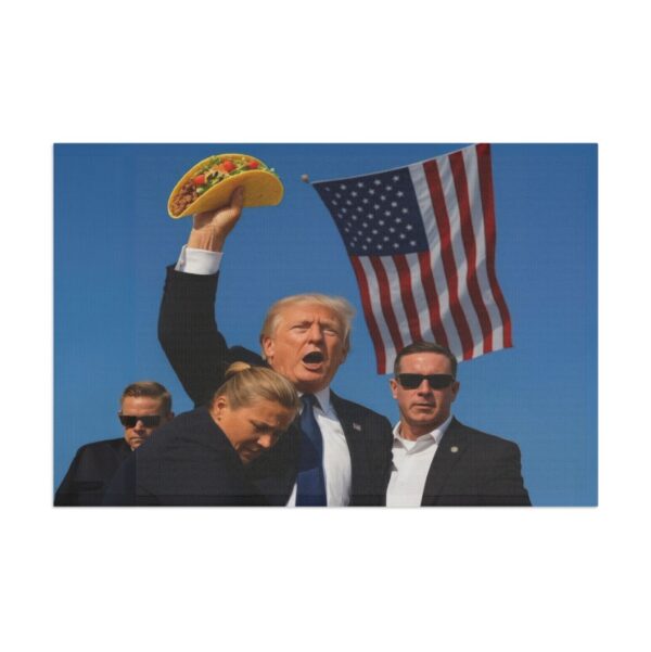 Trump Fight fight fight Taco Flag
