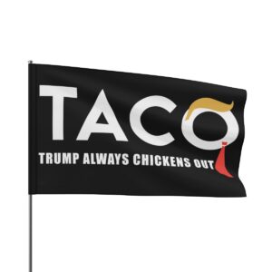 Trump Taco Trade Flag