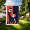 Trump Taco - Trump Always Chickens Out Flag