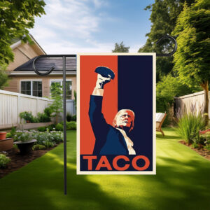 Trump Taco - Trump Always Chickens Out Flag