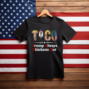 Trumps Always Chicken Out Taco America Vintage T-Shirt