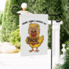 Funny Trump Always Chicken Out Flag, Anti Trump Garden Flag