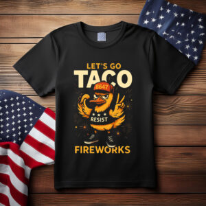 Let's Go TACO Shirt, Trump Always Chickens Out Tee, Funny Anti Trump Shirt