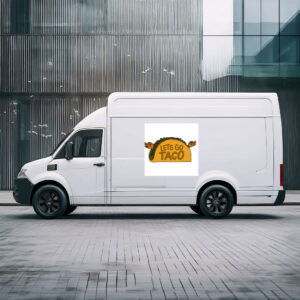 Let's Go Taco Sticker TACO Trump Funny Vinyl Decal