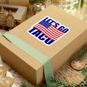 Let's Go Taco Sticker, Taco Trump