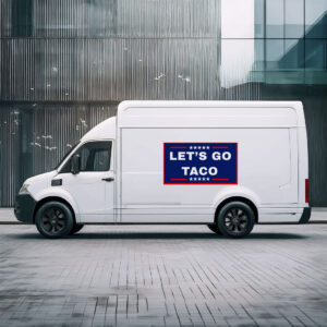 Let's Go Taco Trump 2025, TACO Chicken Sticker