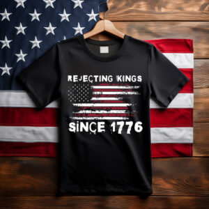 No King In America Retro Democracy Shirt
