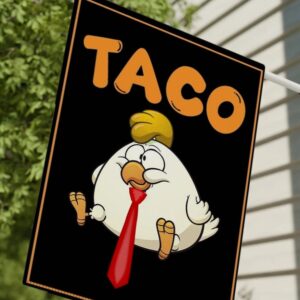 TACO Chicken DT Garden Flag