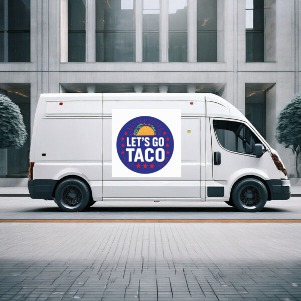 TACO Sticker Trump Always Chickens Out