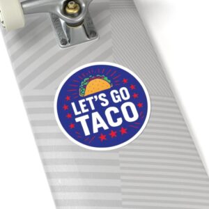 TACO Sticker Trump Always Chickens Out