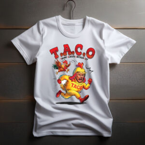 TACO Trump Always Chickens Out - Funny Anti Trump Meme Shirt