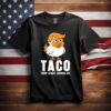 Taco Trump Always Chickens Out Gift Shirt