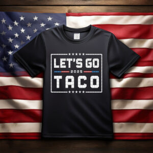 Taco Trump Always Chickens Out , Funny Political Satire Clipart