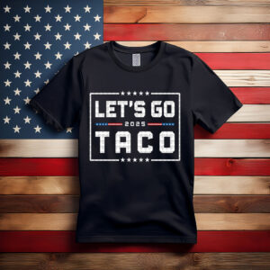 Taco Trump Always Chickens Out , Funny Political Satire Clipart