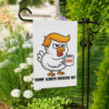 Trump Always Chicken Out Flag, Taco Tariff Flag