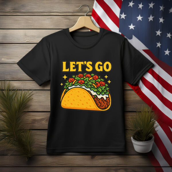 Trump Always Chickens Out Chicken Trump Holding Taco Shirt