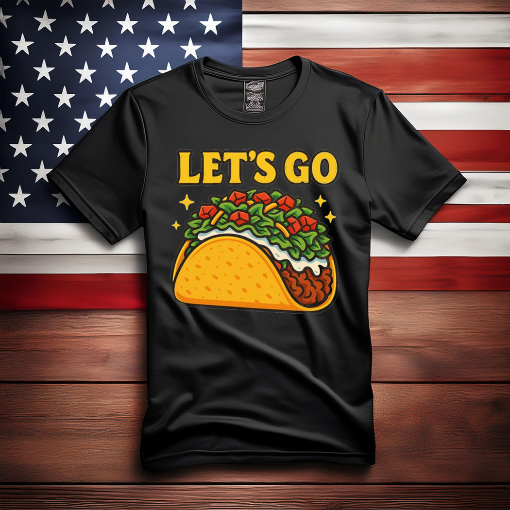 Trump Always Chickens Out Chicken Trump Holding Taco Shirt