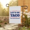 Trump Always Chickens Out Garden - TACO Flag