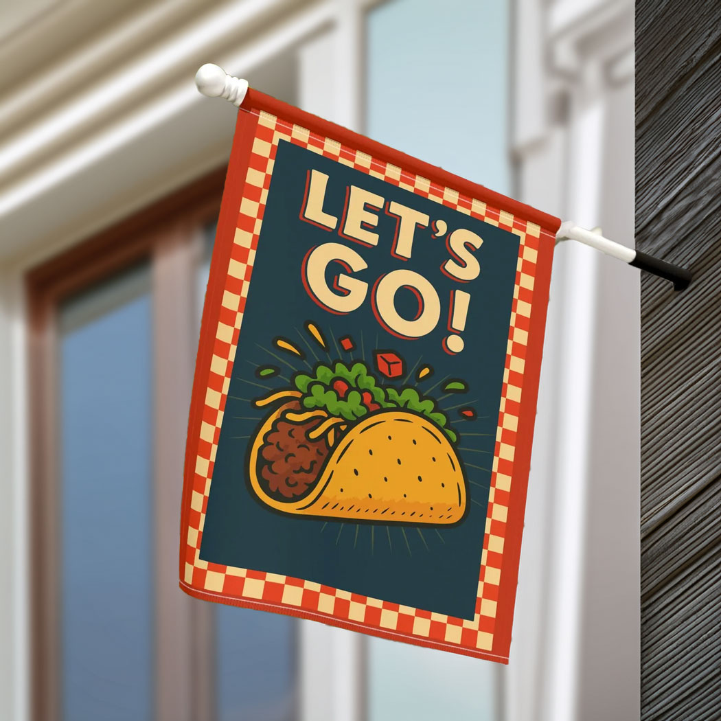 Trump Always Chickens Out , TACO Chicken Flag