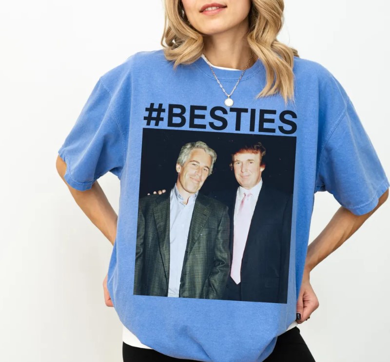 Trump Epstein Besties Shirt