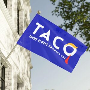 Trump Taco Trade Flag
